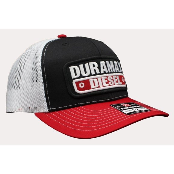 Chevy Hat, Chevy Duramax Trucker Hat, Duramax Logo Patch Richardson 112 - Picture 2 of 5